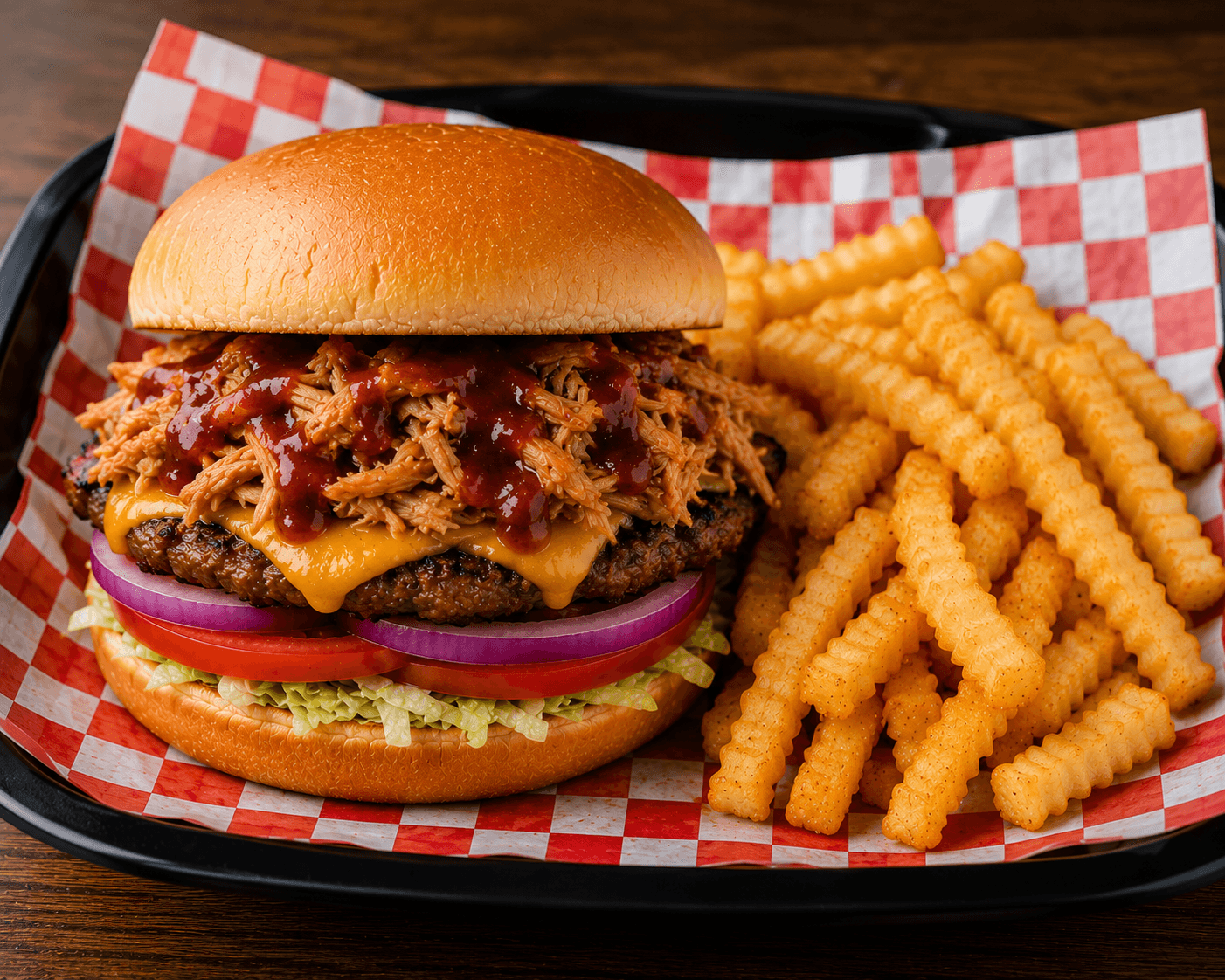 Pulled Pork Burger
